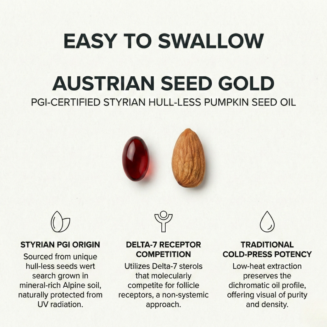 STYRIAN GOLD PUMPKIN SEED SOFTGELS